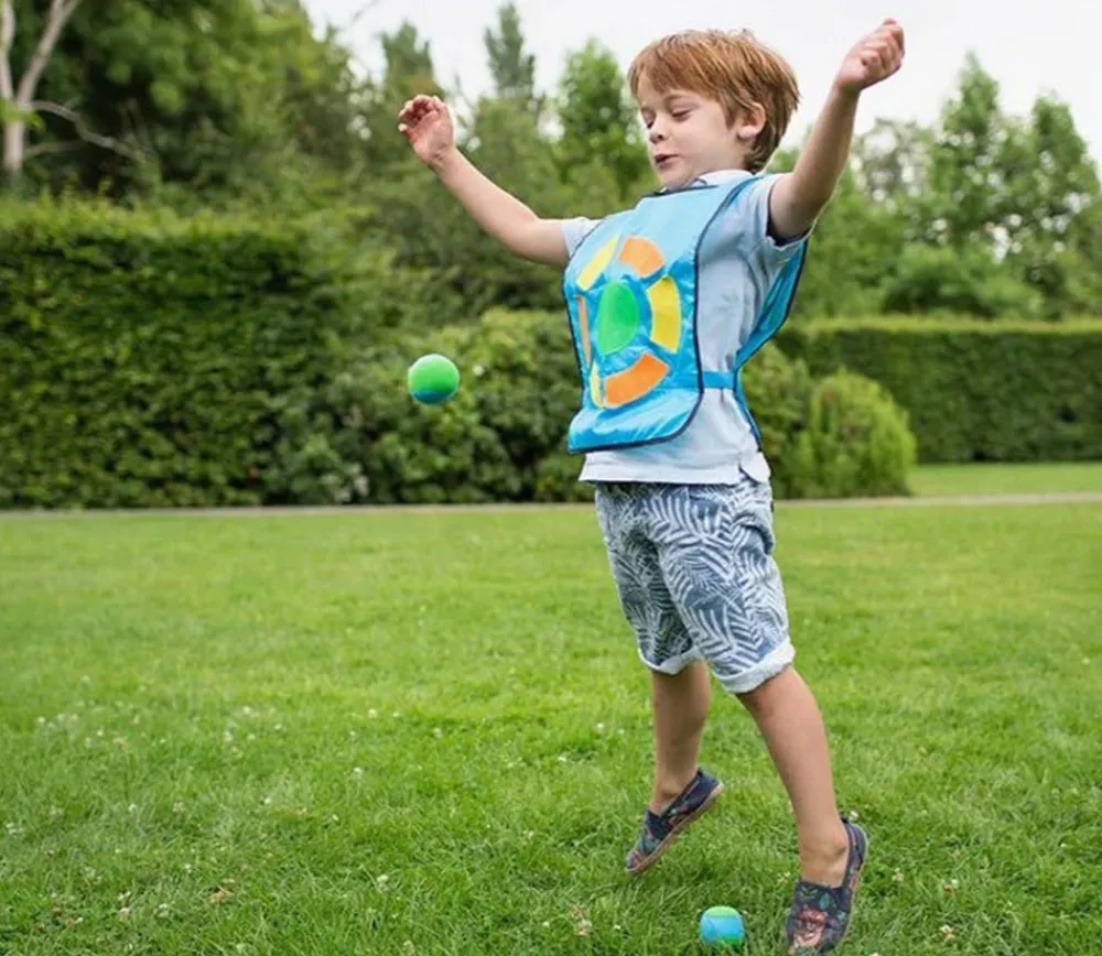 Enfant Tout Pour le Jeu Attrapez les balles - Jeu de lancer dossards scratch 4 joueurs