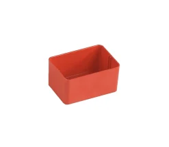 Tout Pour le Jeu Bac rectangulaire 79x49x38 mm plastique rouge
