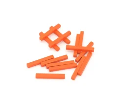 Tout Pour le Jeu Baguette 5x5x39 mm pions buchettes allumettes en bois pour jeu à l'unité