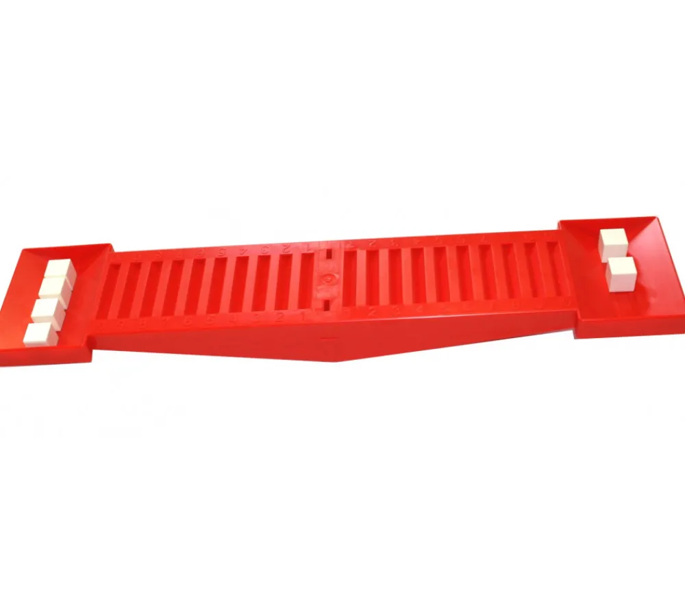 Tout Pour le Jeu Balance éducative simple 56 x 12 x 6 cm avec 10 cubes
