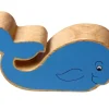 Tout Pour le Jeu Baleine en bois 11 x 7.8 x 2.5cm
