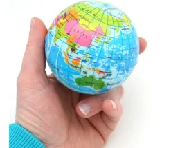 Tout Pour le Jeu Balle globe terrestre 7.5 cm type antistress