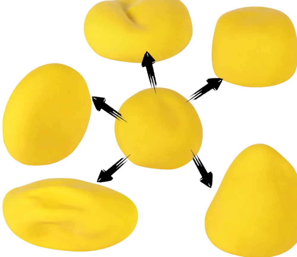 Tout Pour le Jeu Balle sensorielle malaxage Ø 10 cm antistress