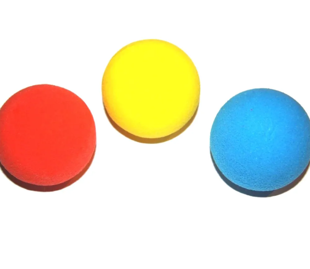 Enfant Tout Pour le Jeu Balles en mousse 7 cm – Lot de 3