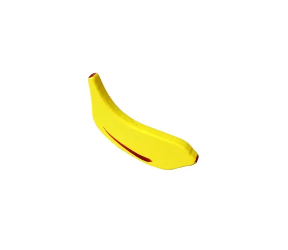 Tout Pour le Jeu Banane en bois jaune jouet vendu à l'unité