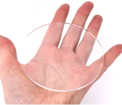 Tout Pour le Jeu Base ronde 10 cm transparente en plexiglas