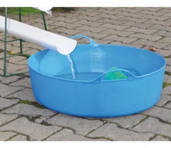 Tout Pour le Jeu Bassine ronde en plastique bleu 35 L
