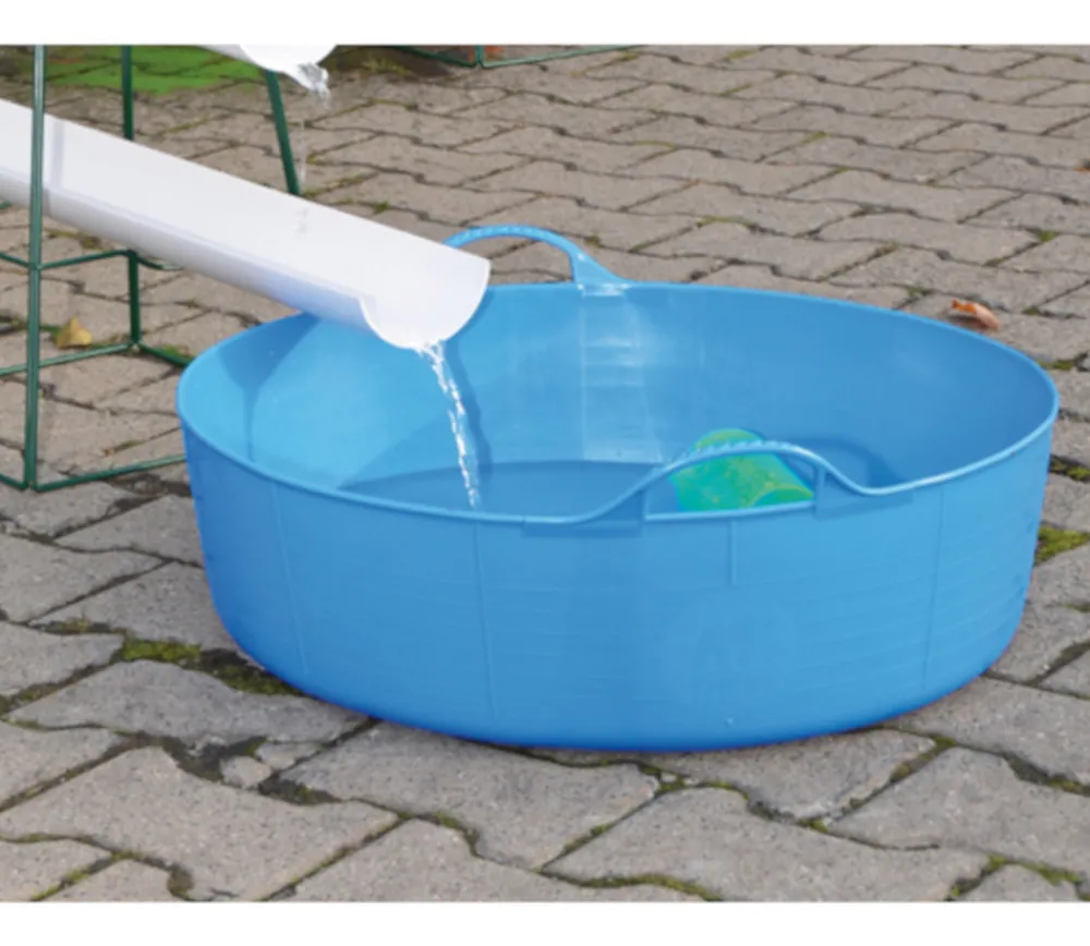 Tout Pour le Jeu Bassine ronde en plastique bleu 35 L