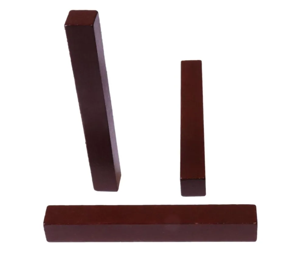 Tout Pour le Jeu Batonnet 8 cm en bois marron - 10x10x80 mm