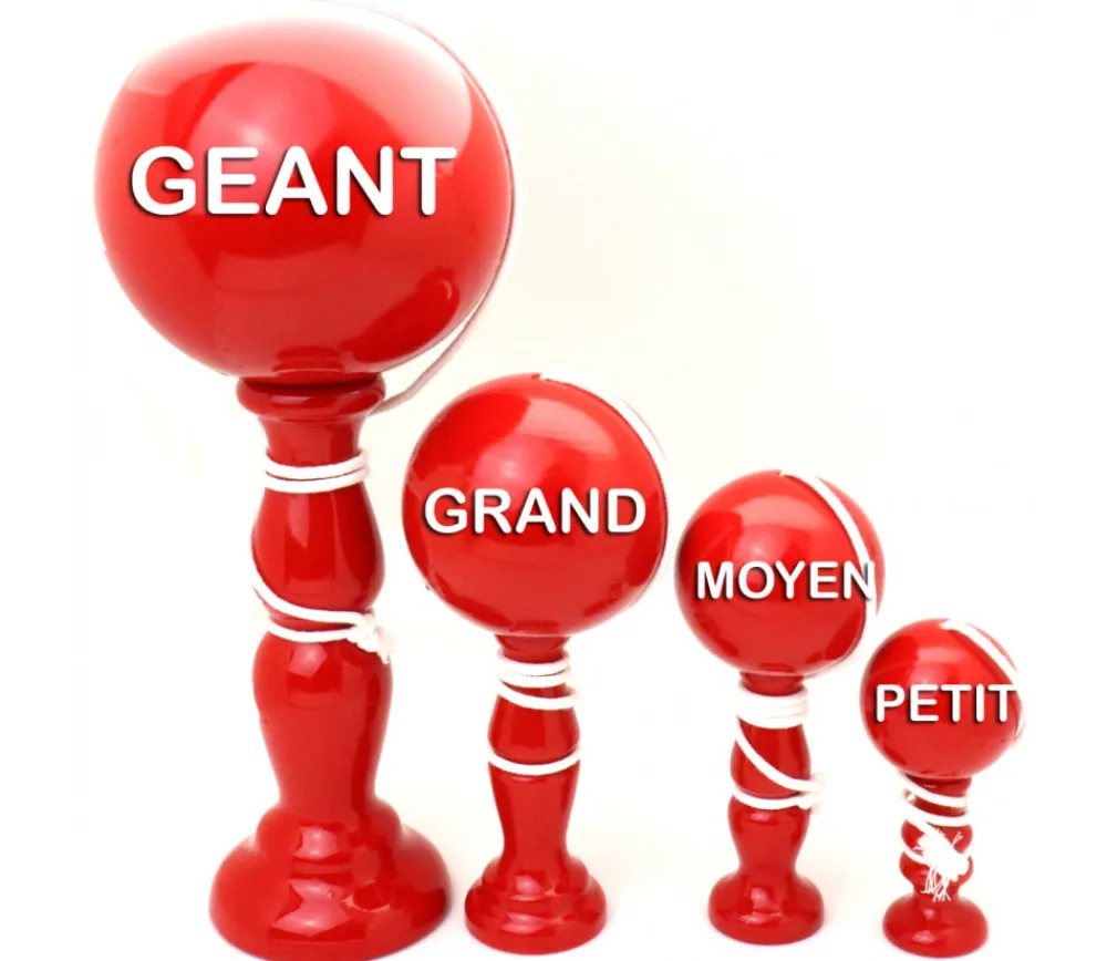 Tout Pour le Jeu Bilboquet bois géant 31 cm jeu traditionnel