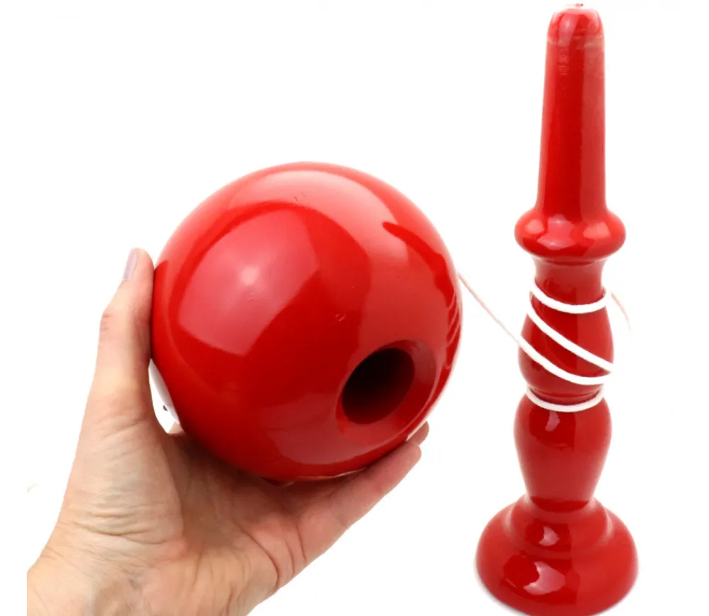 Tout Pour le Jeu Bilboquet bois géant 31 cm jeu traditionnel