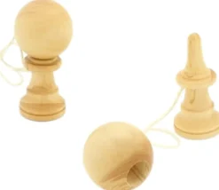 Tout Pour le Jeu Bilboquet en bois mini modèle 6 cm