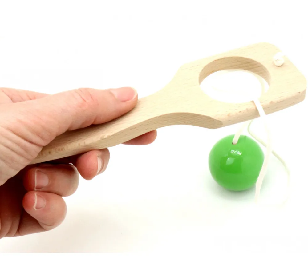 Tout Pour le Jeu Bilboraquette 16 cm en bois avec boule