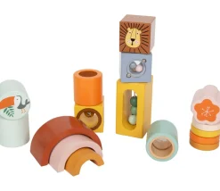 Tout Pour le Jeu Blocs sensoriels en bois découverte bébé