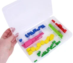 Tout Pour le Jeu Boite 6 compartiments vide de 24.5 x 16.5 x 4 cm en plastique