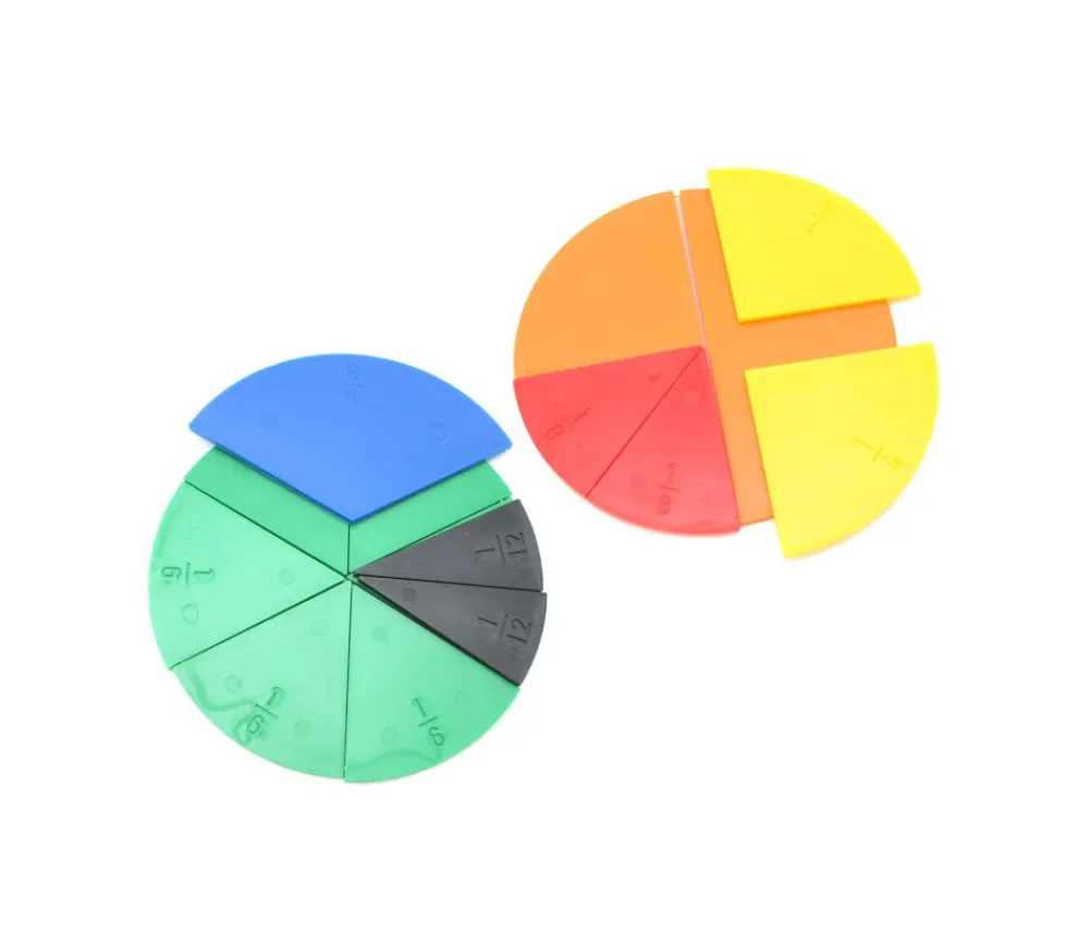 Tout Pour le Jeu Boite 71 portions pour fractions - 10 ronds de 10 cm