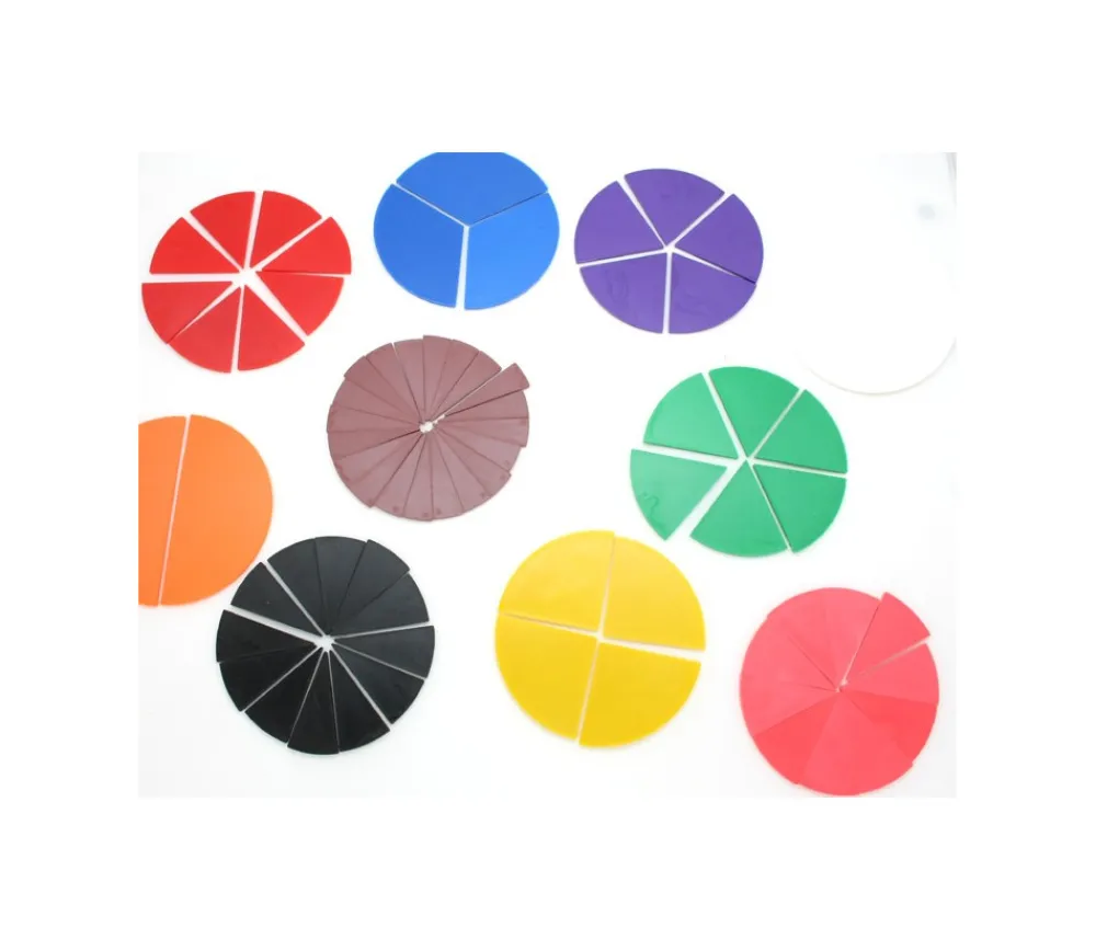 Tout Pour le Jeu Boite 71 portions pour fractions - 10 ronds de 10 cm