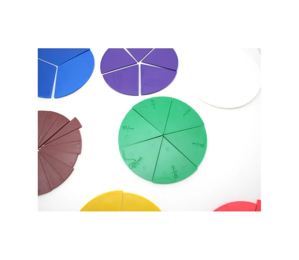 Tout Pour le Jeu Boite 71 portions pour fractions - 10 ronds de 10 cm