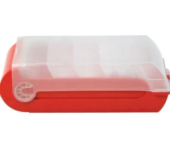 Tout Pour le Jeu Boite à trier cartes rouge de 20 x 9 x 6.5 cm avec intercalaires amovibles