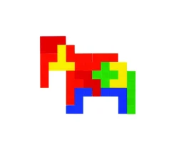 Tout Pour le Jeu Boite de 60 pentaminos en 5 couleurs