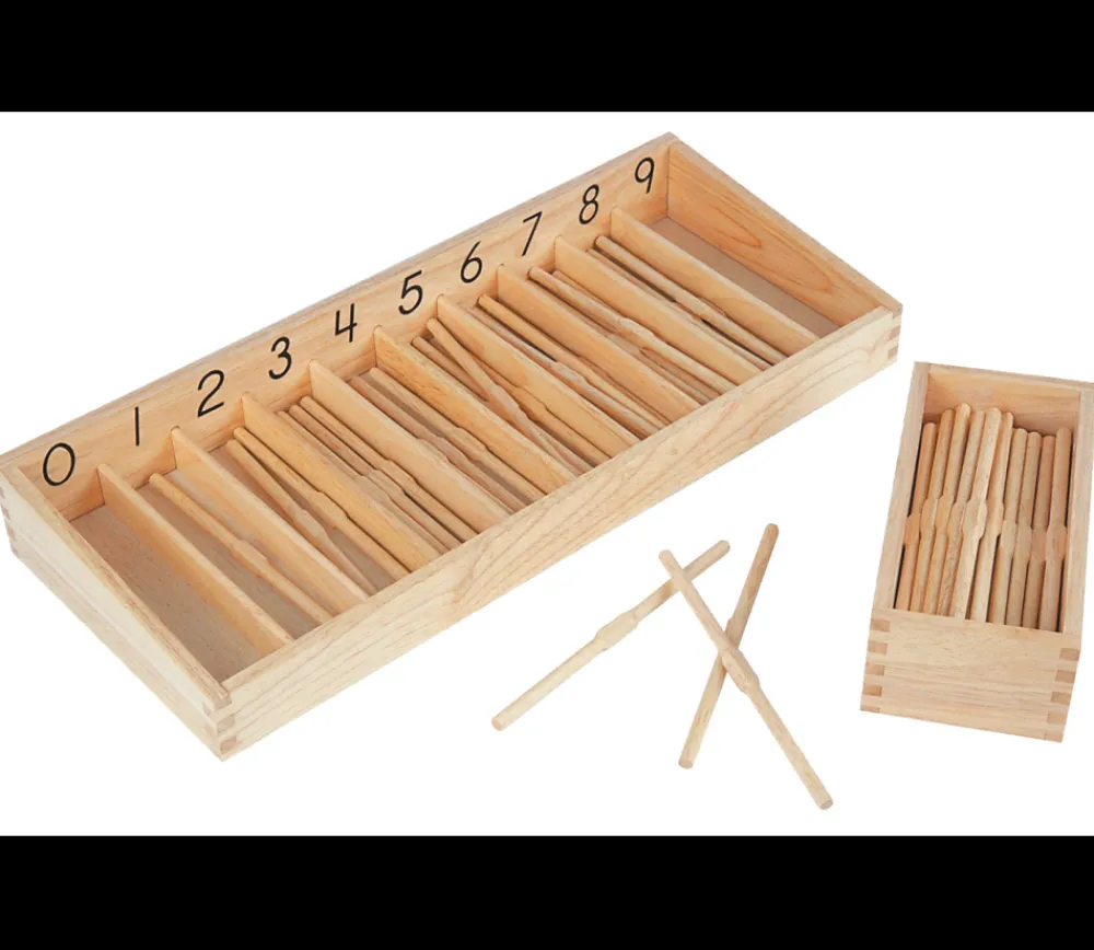 Tout Pour le Jeu Boite des fuseaux Montessori