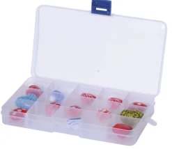 Tout Pour le Jeu Boite en plastique 15 compartiments