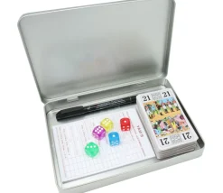 Tout Pour le Jeu Boite métal format A5 pour jeux et accessoires 225 x 165 x 24 mm