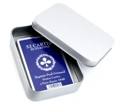 Tout Pour le Jeu Boite métal pour Jeu de cartes Nouveau Modèle 107 x 73 x 28 mm
