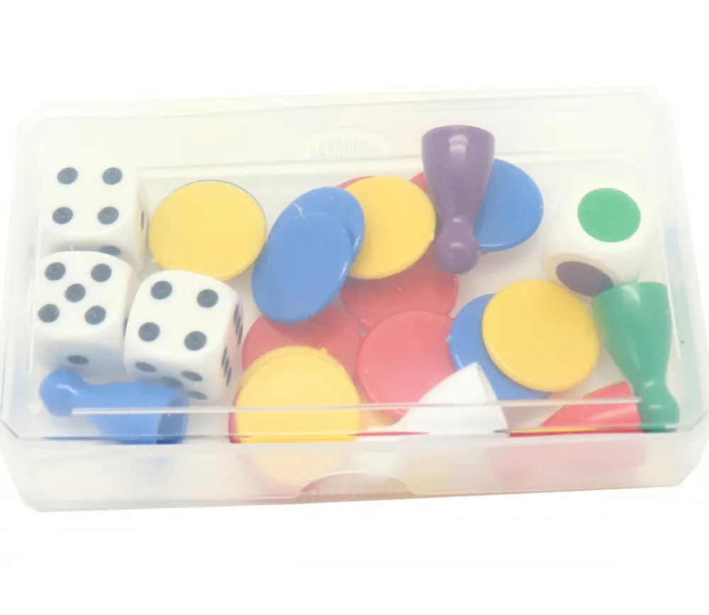 Tout Pour le Jeu Boite plastique 10.3 x 5.8 x 1.8 cm transparente vide pour cartes à jouer