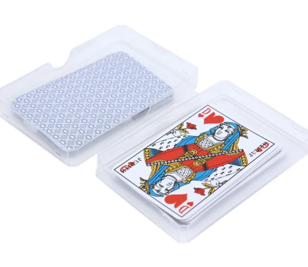 Tout Pour le Jeu Boite plastique 105 x 70 x 15 mm transparente vide pour cartes à jouer