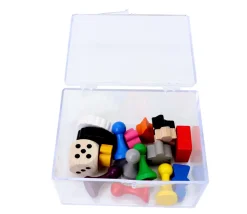 Tout Pour le Jeu Boite plastique cristal 100 cartes à jouer transparentes vide