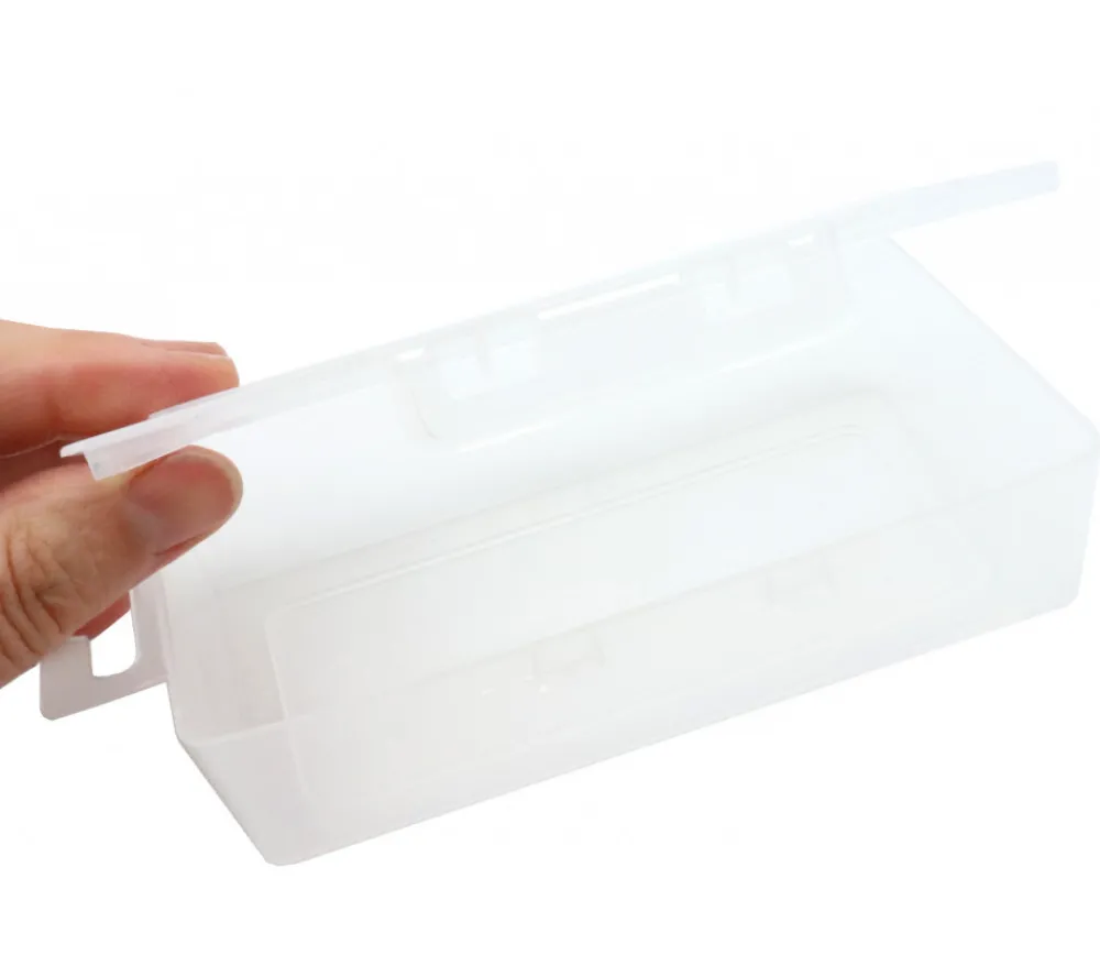 Tout Pour le Jeu Boite Tarot 130x70x30 mm vide plastique clips transparente