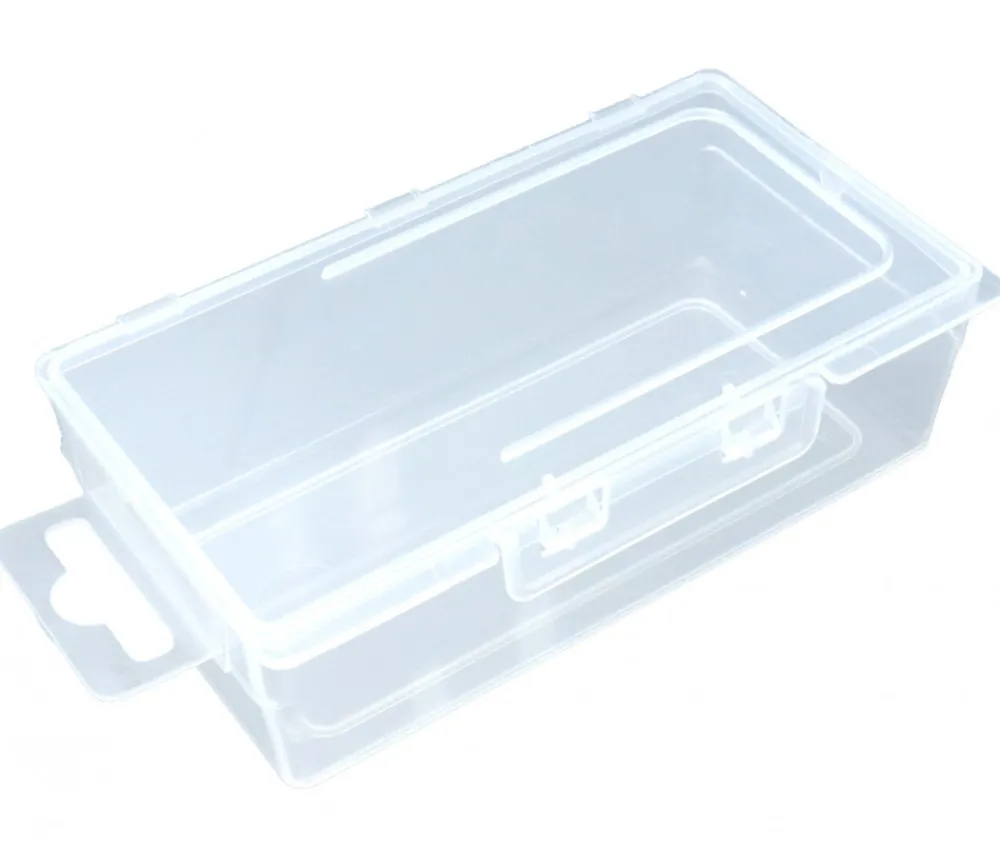 Tout Pour le Jeu Boite 130x76x42 mm vide plastique (format tarot) clips transparente