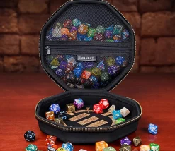 Tout Pour le Jeu Boitier 2 en 1 : piste de dés et boitier de rangement - standard RPG - Enhance
