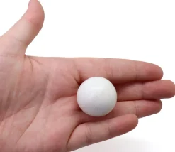 Tout Pour le Jeu Boule 3 cm couleur blanc en bois - bille hêtre diamètre 30 mm