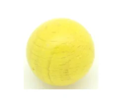 Tout Pour le Jeu Boule 4 cm couleur jaune en bois - bille hêtre diamètre 40 mm