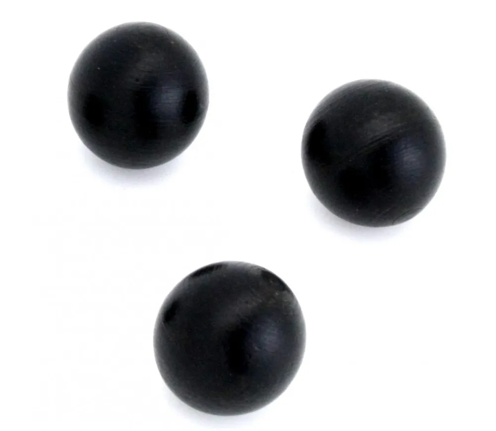 Tout Pour le Jeu Boule 2 cm couleur noire en bois - bille buis diamètre 20 mm