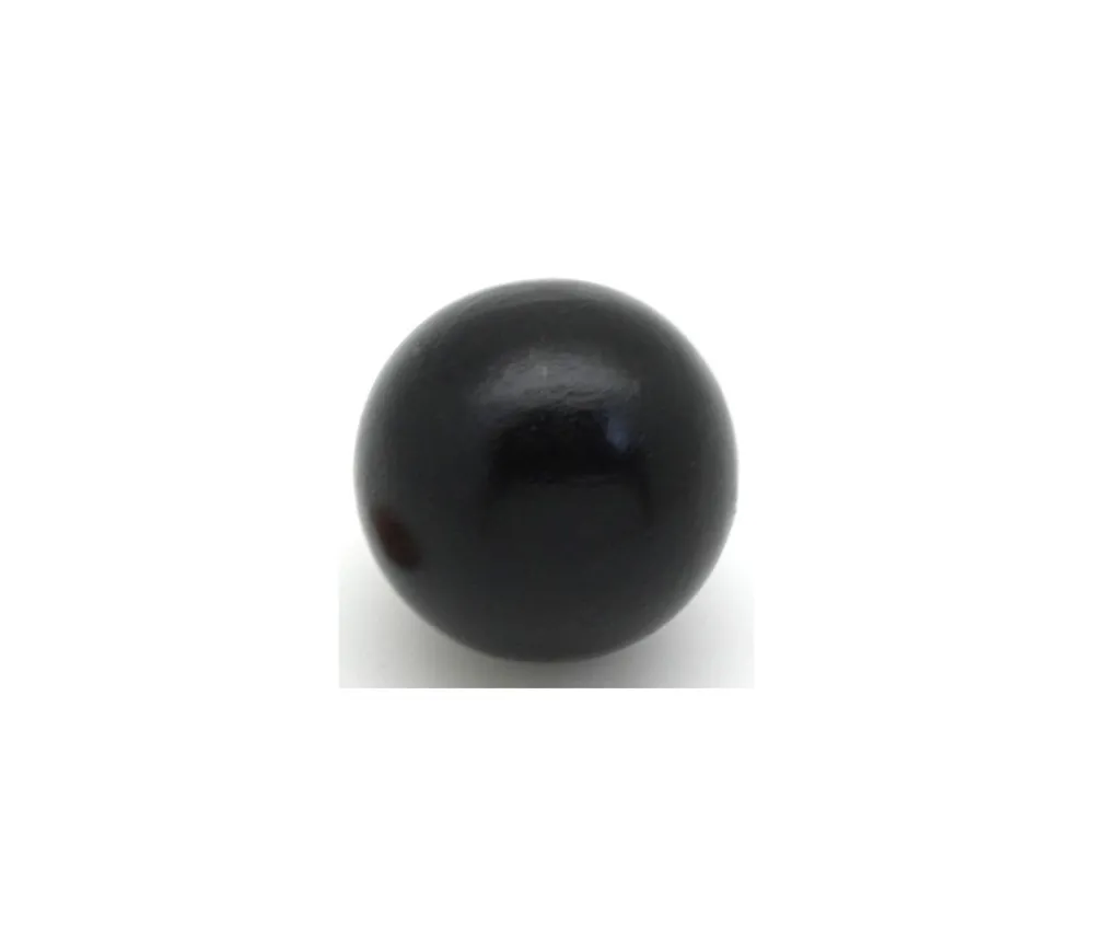 Tout Pour le Jeu Boule 4 cm couleur noire en bois - bille hêtre diamètre 40 mm