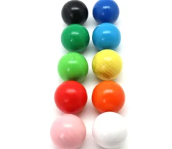 Tout Pour le Jeu Boule 3 cm couleur rose en bois - bille hêtre diamètre 30 mm