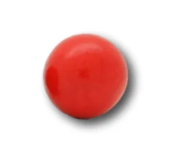 Tout Pour le Jeu Boule 5 cm couleur rouge en bois - bille hêtre diamètre 50 mm