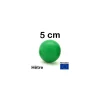 Tout Pour le Jeu Boule 5 cm couleur verte en bois - bille hêtre diamètre 50 mm
