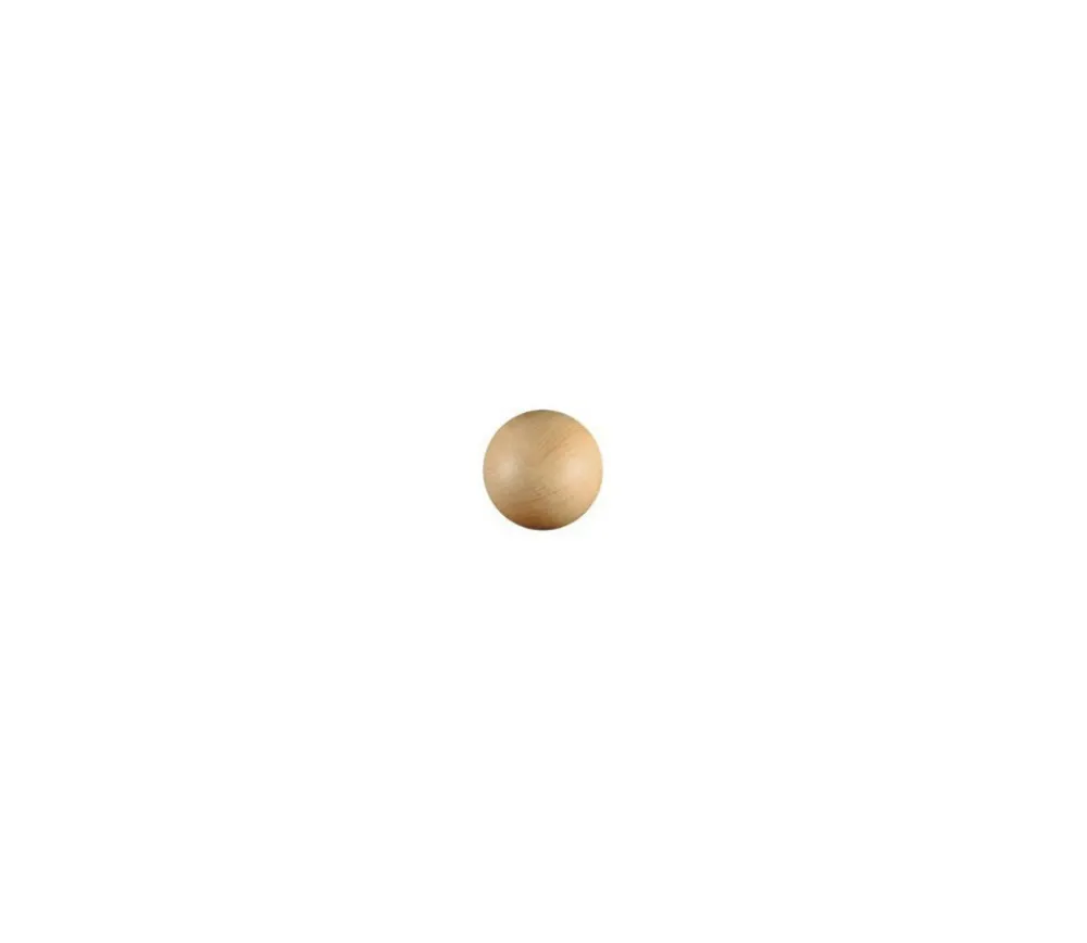 Tout Pour le Jeu Boule 3.5 cm en bois - bille hêtre diamètre 35 mm