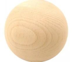 Tout Pour le Jeu Boule 10 cm en bois - grosse boule hêtre diamètre 100 mm