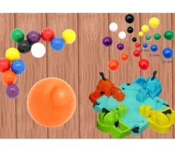 Tout Pour le Jeu Boule en plastique 13 mm diamètre bille à l'unité couleur au choix
