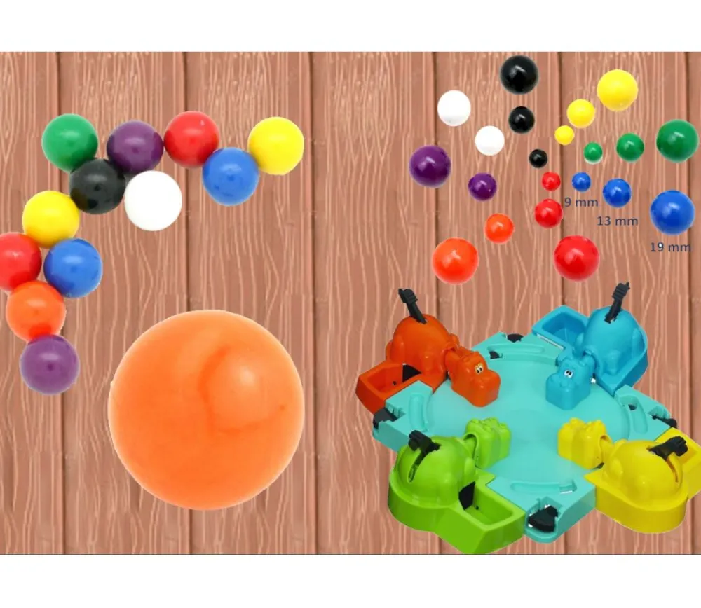 Tout Pour le Jeu Boule en plastique 13 mm diamètre bille à l'unité couleur au choix