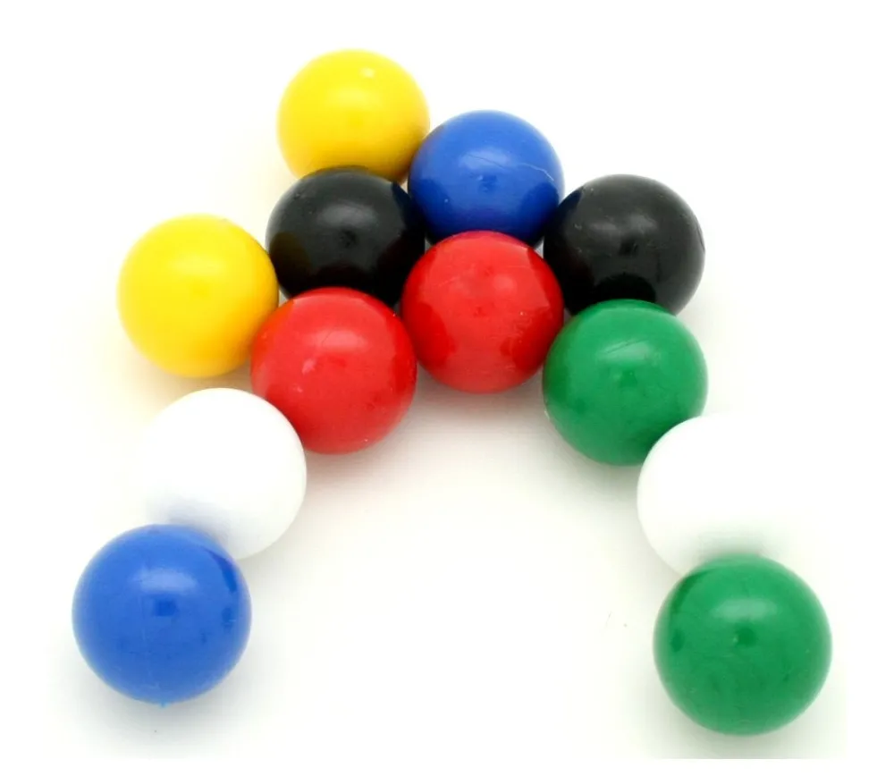 Tout Pour le Jeu Boule en plastique 19 mm diamètre bille couleur au choix