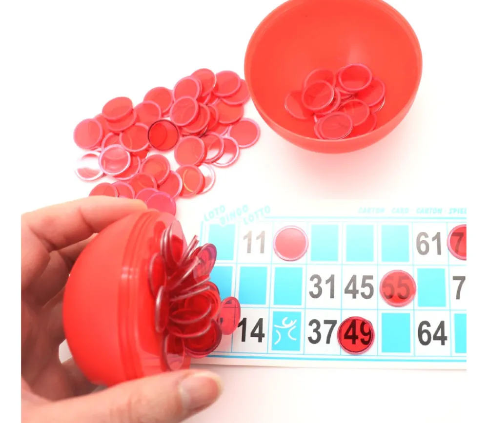 Tout Pour le Jeu Boule loto rangement avec pions magnétiques