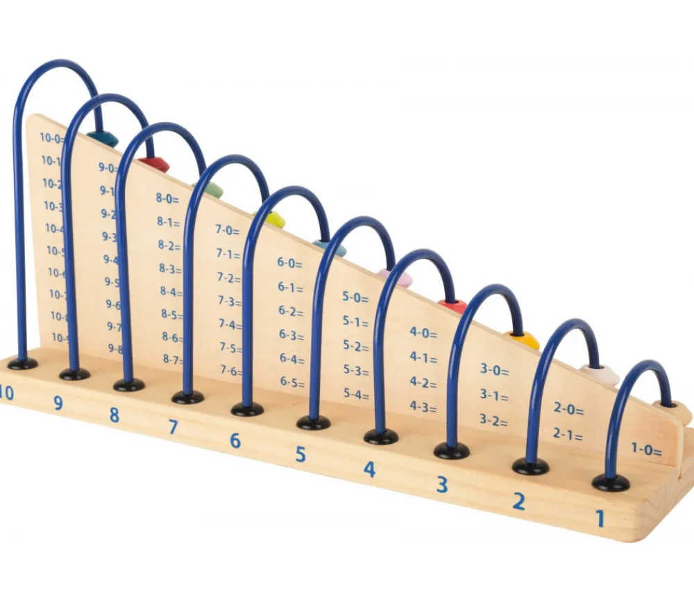 Tout Pour le Jeu Boulier Education bois addition 10 rangées