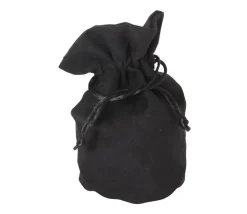 Tout Pour le Jeu Bourse Sac velours standard 165 x 125 mm noir