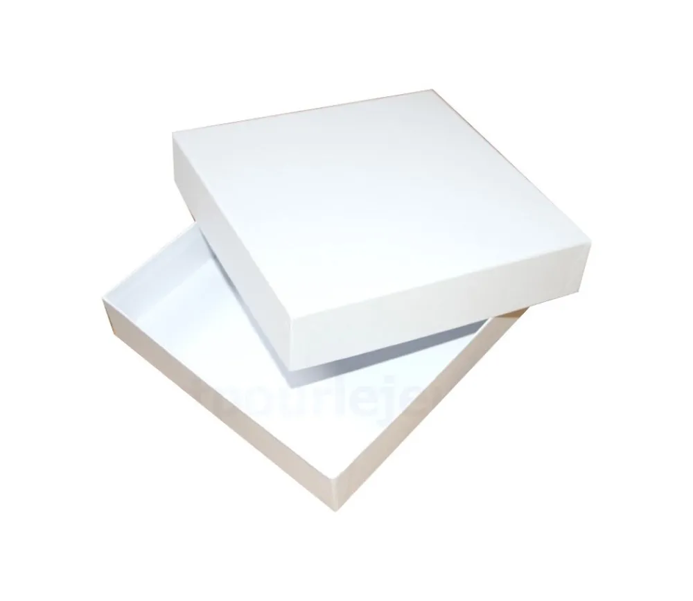 Tout Pour le Jeu C3 Boite jeu carré 275 x 275 x 63 mm blanche Haute à personnaliser grand format